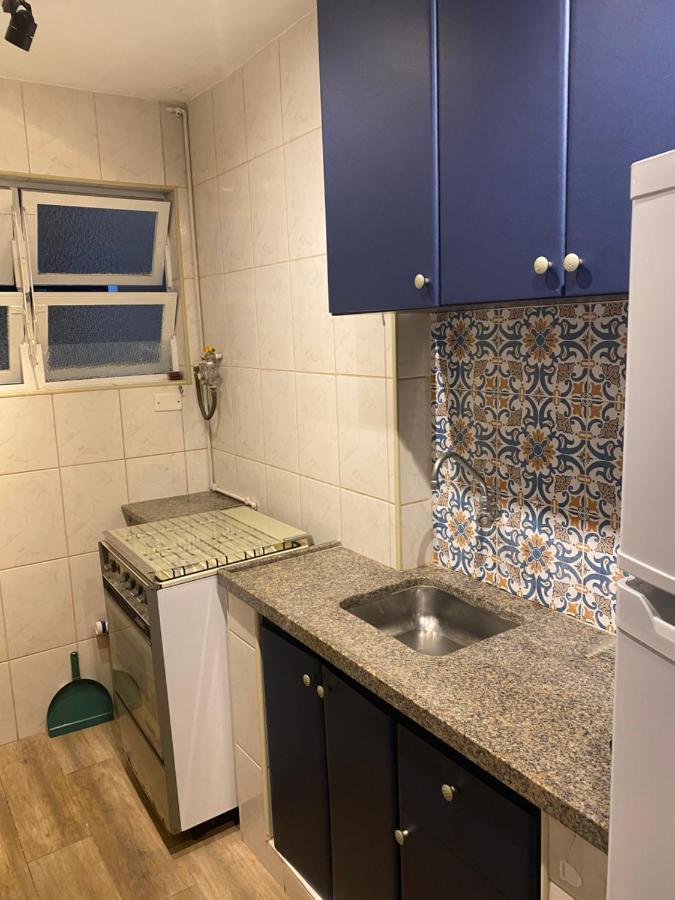 Apartamento Agradavel Em Santos Na Rua Da Praia. Kültér fotó