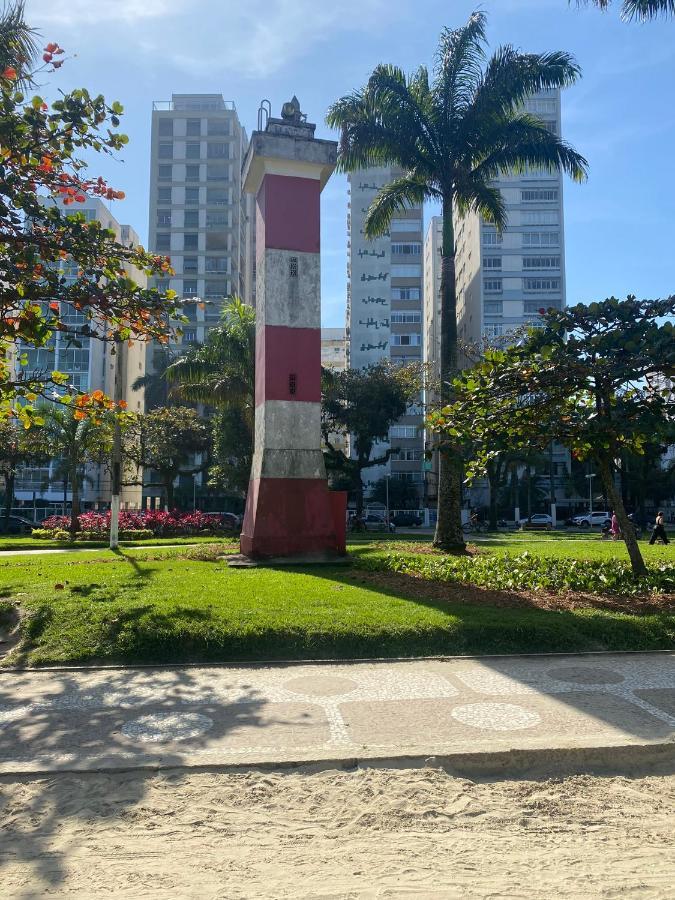 Apartamento Agradavel Em Santos Na Rua Da Praia. Kültér fotó